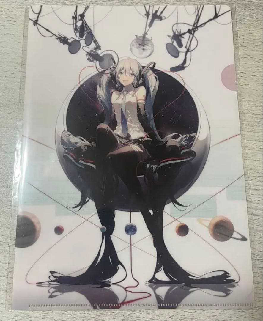初音ミク 10周年 パパパパーティ クリアファイル Rella
