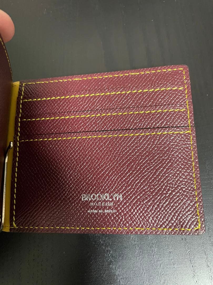 【新品未使用品】BROOKLYN MUSEUM フレンチカーフ　ビルクリップ
