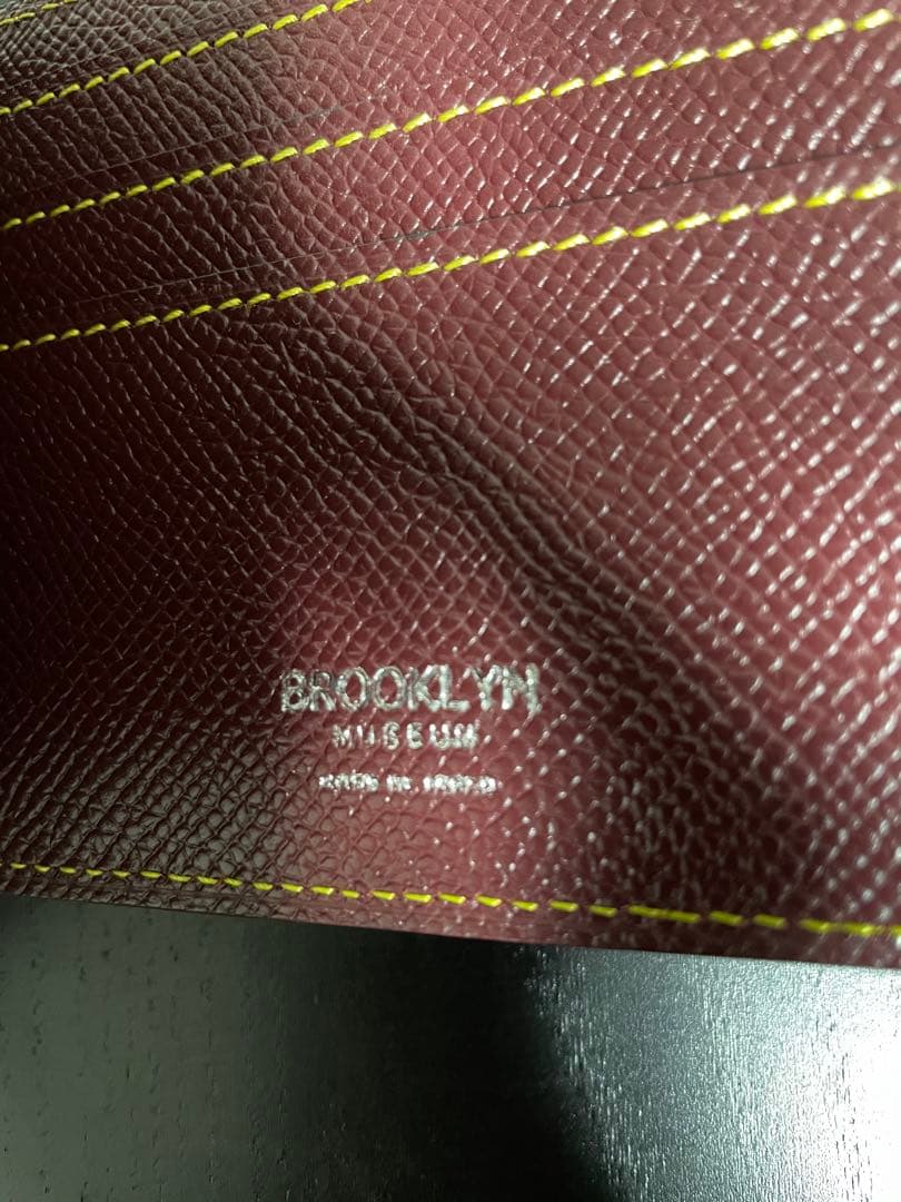 【新品未使用品】BROOKLYN MUSEUM フレンチカーフ　ビルクリップ