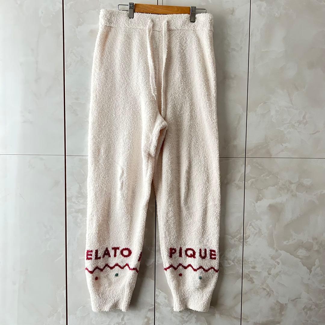 ジェラートピケHOLIDAYクマ柄ノルディックジャガードプルオーバー＆パンツ