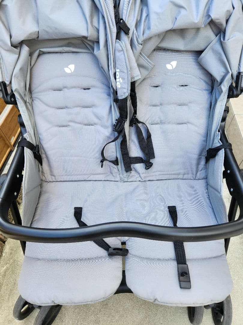 【sc57】joieジョイー エアツイン 2人乗りベビーカー 双子