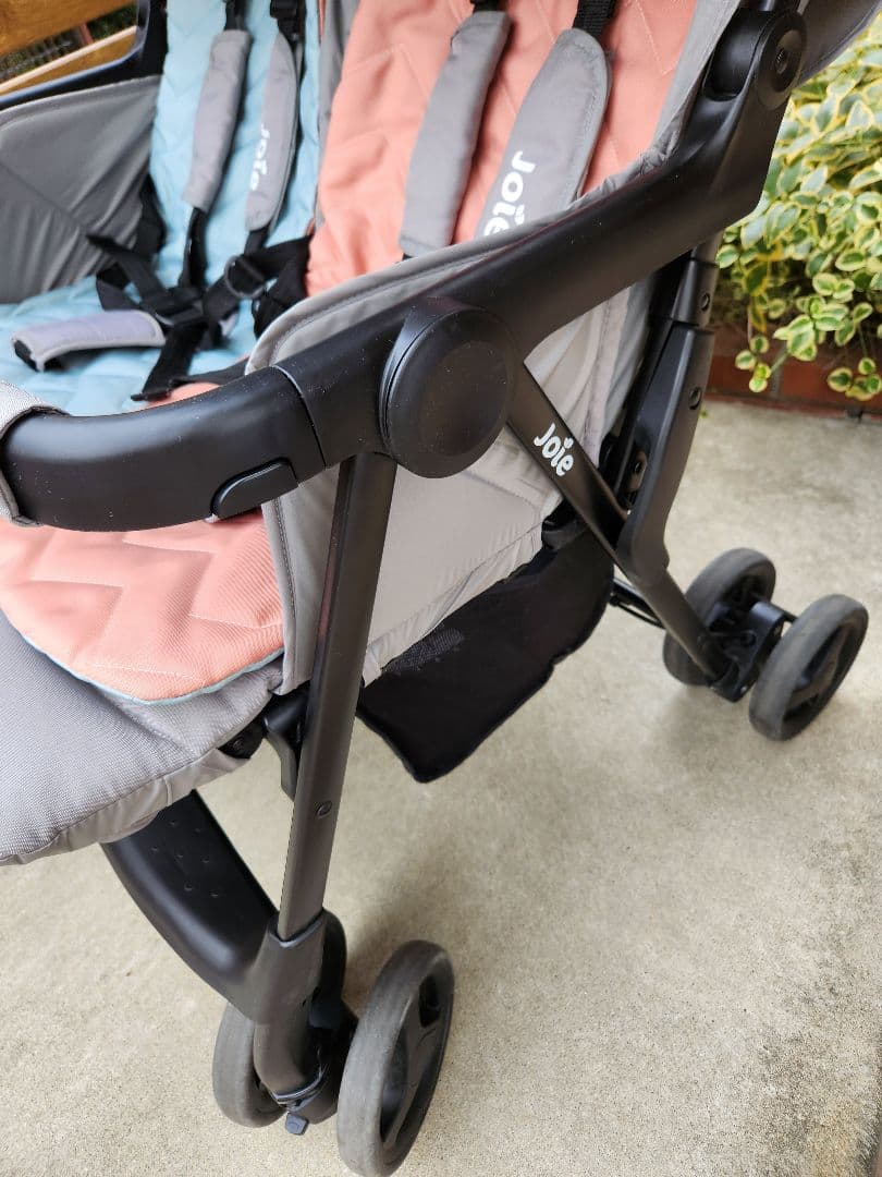 【sc57】joieジョイー エアツイン 2人乗りベビーカー 双子
