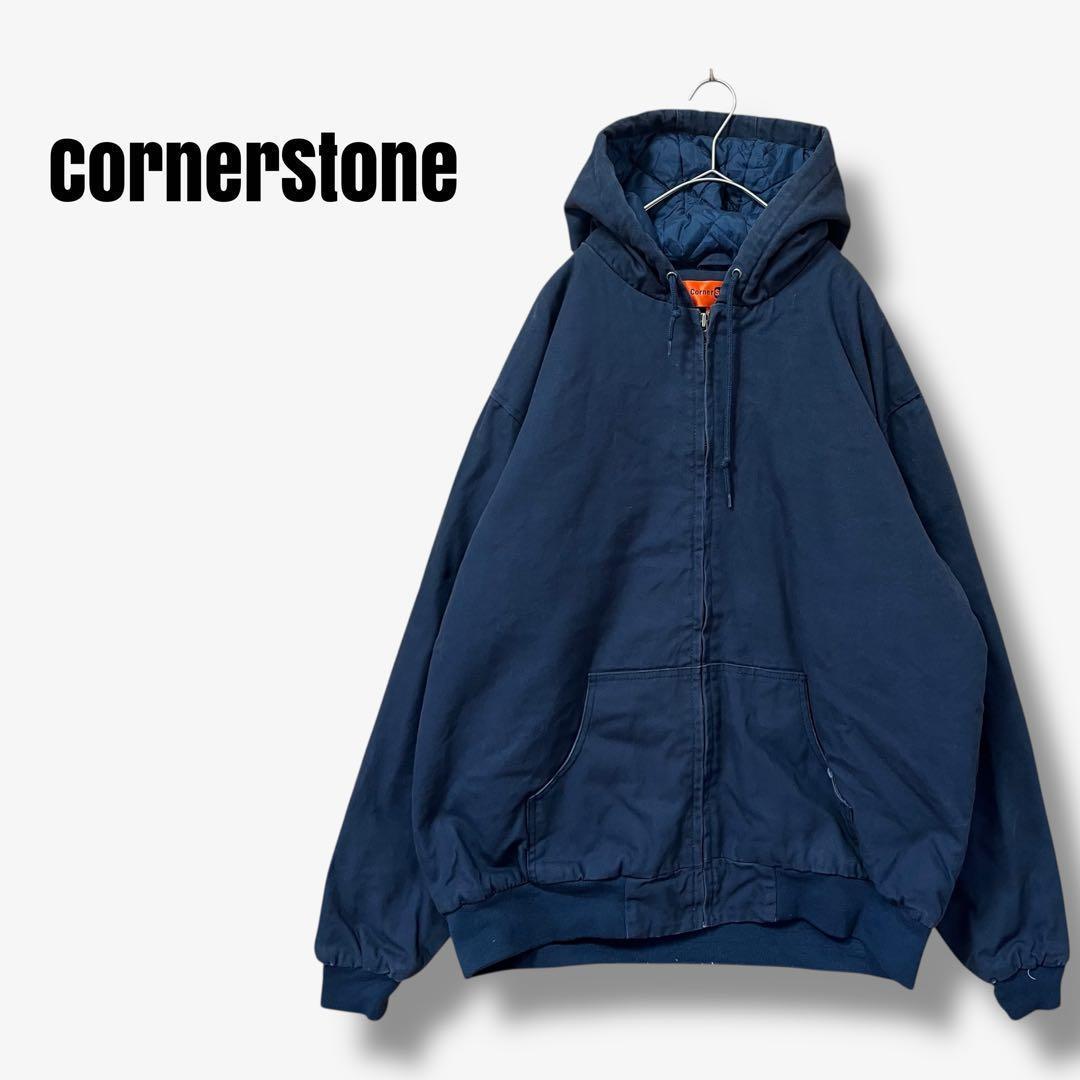 y103125 コーナーストーン　ダックアクティブジャケット 中綿キルティング
