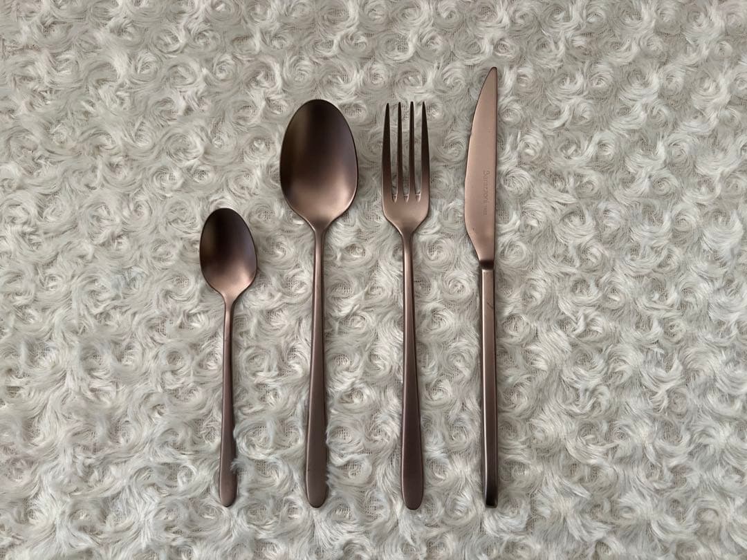 バラゾーニ　カトラリーセット　ブロンズ　ディナーセット〈21本セット〉