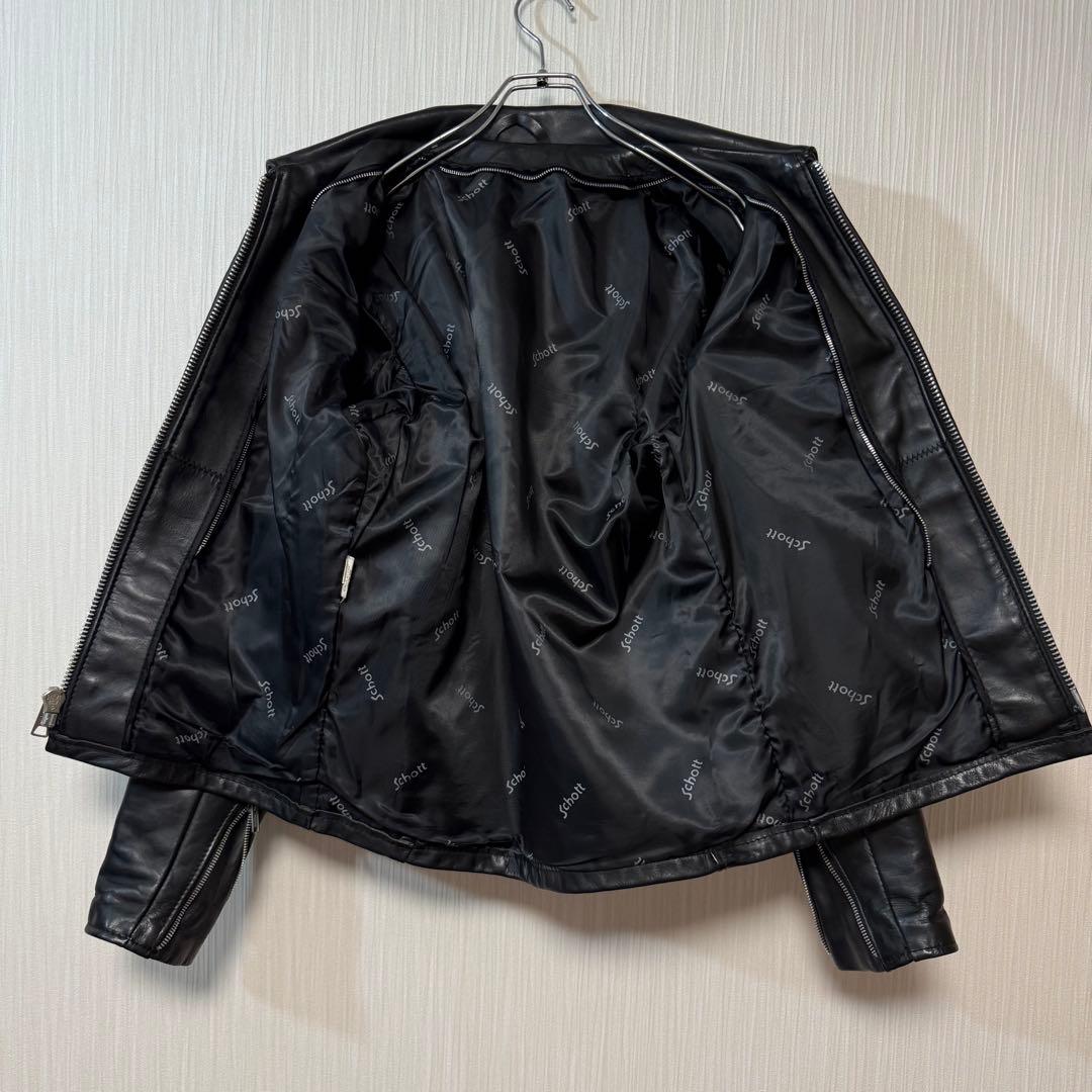 Schott 643 USA ショット シルグルライダースジャケット