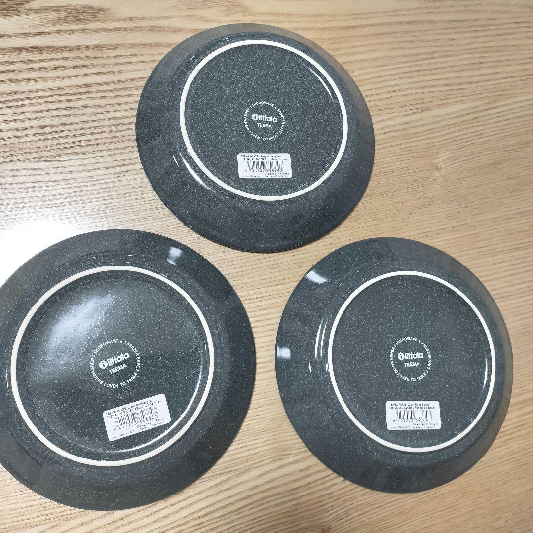【廃盤色】 TEEMA 17cm プレート 6枚②