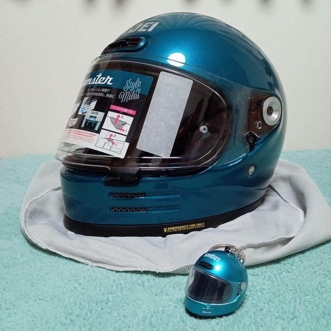 SHOEI Glamster XL ラグナブルー　オマケ2つ付き