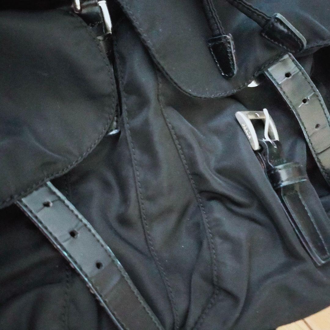 PRADA プラダ ナイロン リュックb2811f VELA NERO