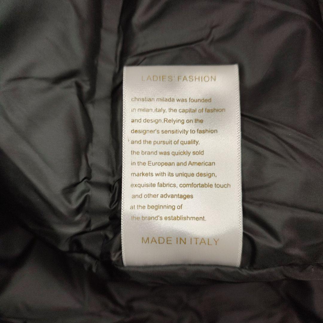 新品 CHRISTIAN MILADA size52 ダウンジャケット ブラック