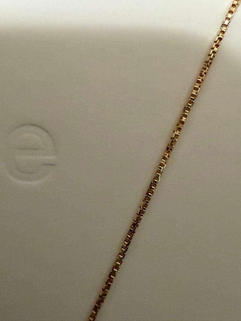 【新品未使用】ete エテ　ブレスレット　ベネチアンチェーン　k10