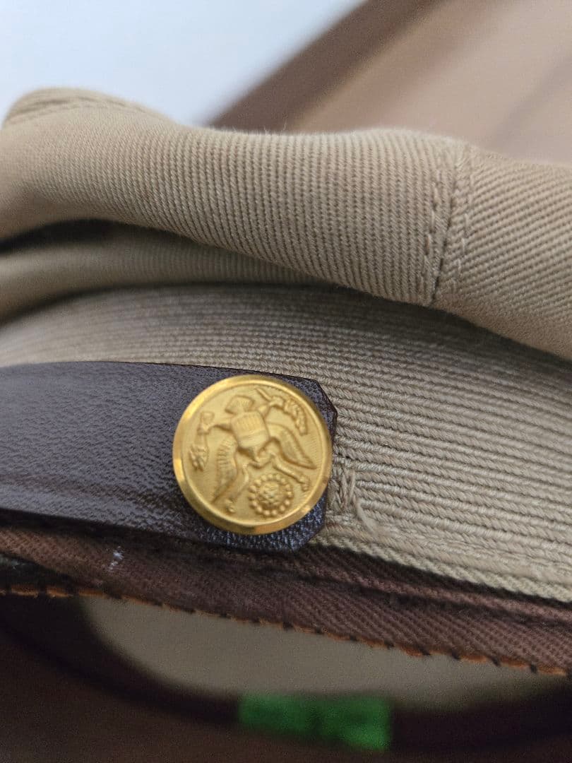 実物　米軍W.W.2型(1948年製)　士官制帽クラッシュタイプ　60cmサイズ