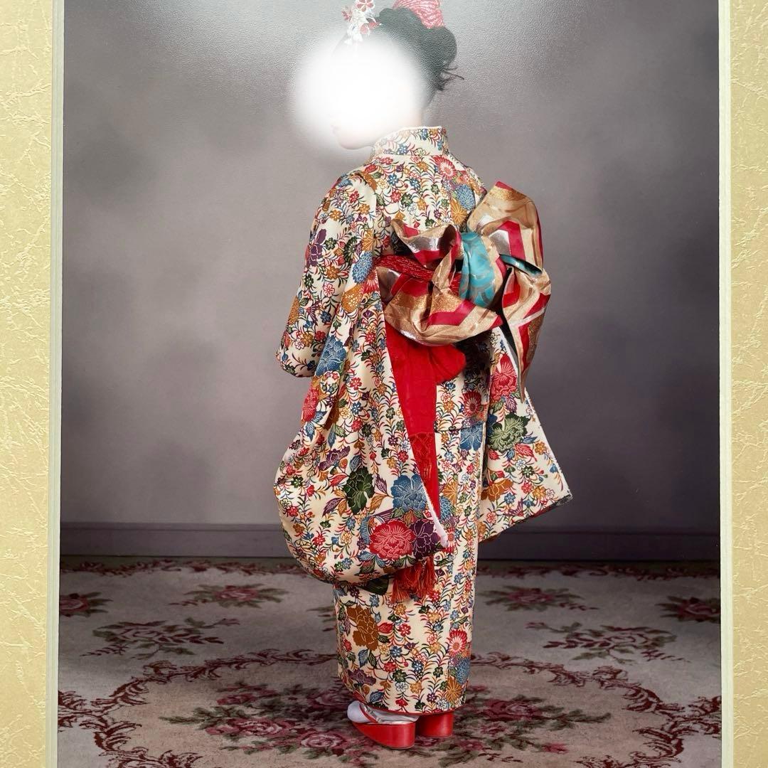 【美品】【フルセット】七五三(7歳)用振袖フルセット