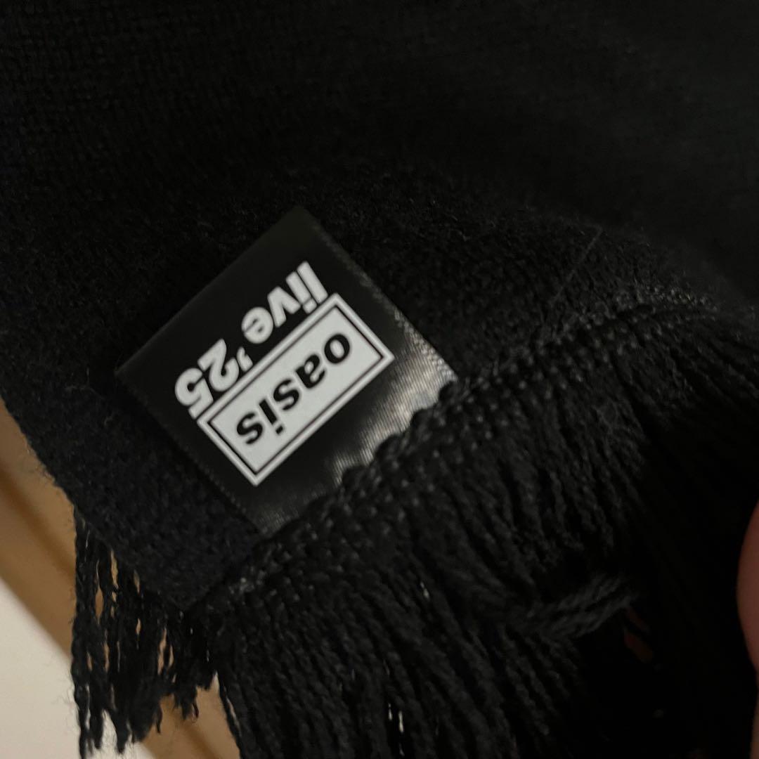 新品　oasis フットボールスカーフ　tokyo dome 東京ドーム