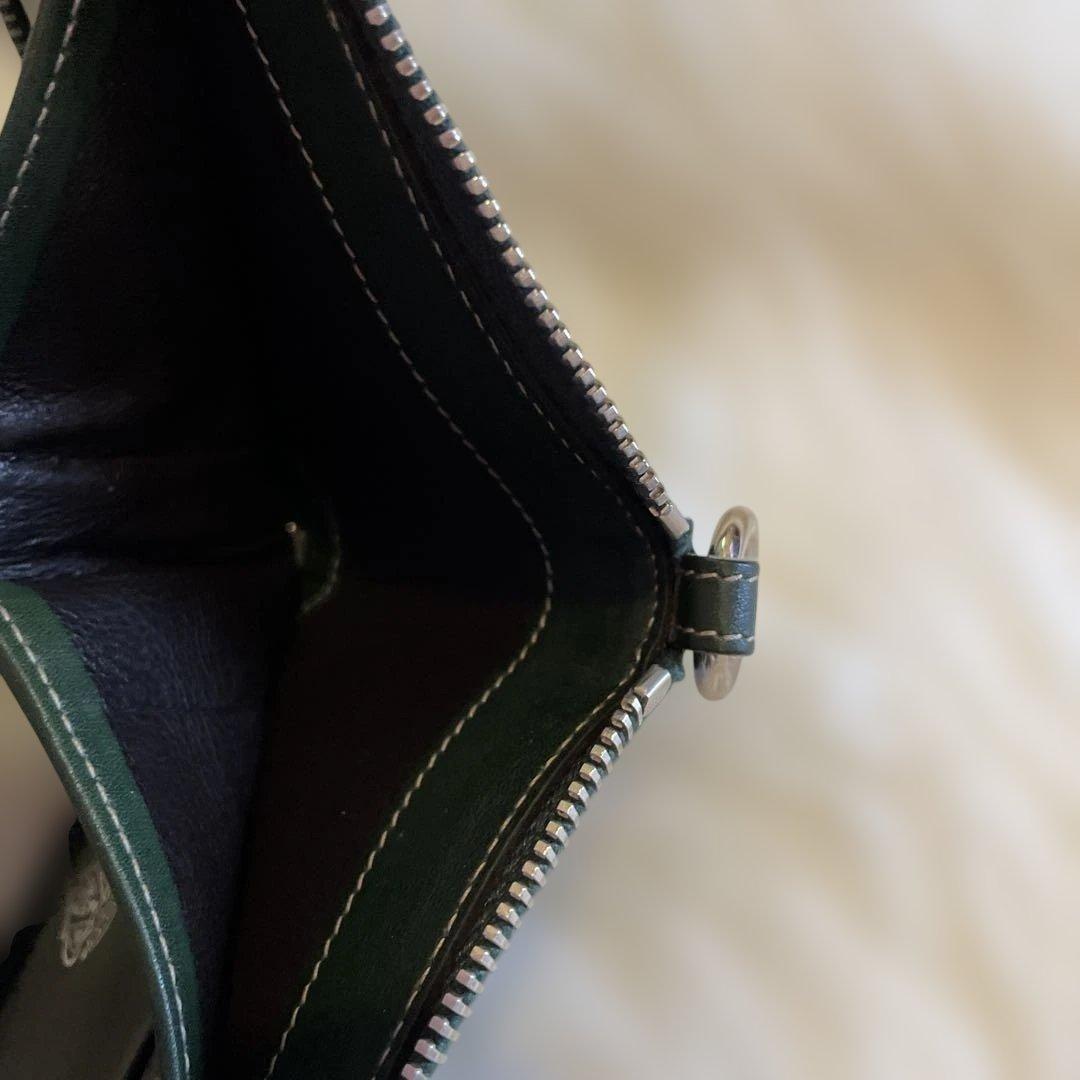 Negi様 Gucci ダークグリーン 二つ折り財布