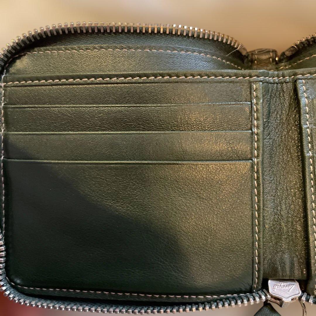 Negi様 Gucci ダークグリーン 二つ折り財布