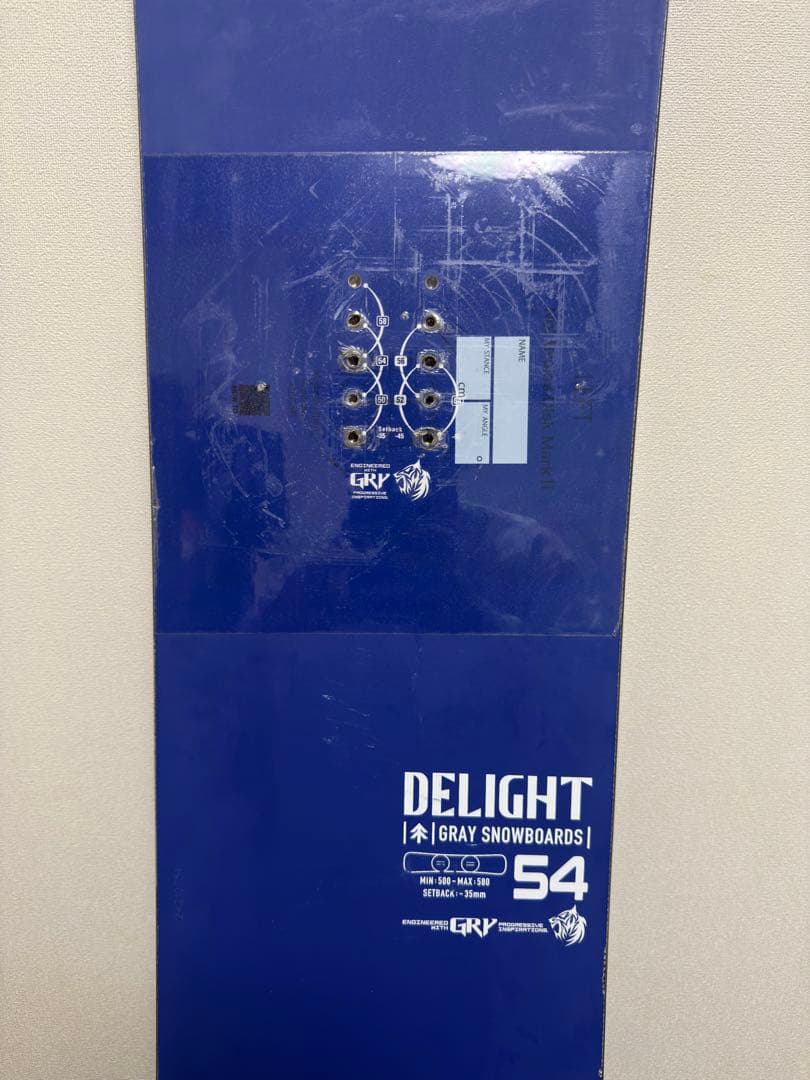 GRAY　DELIGHT 154 スノーボード 24-25