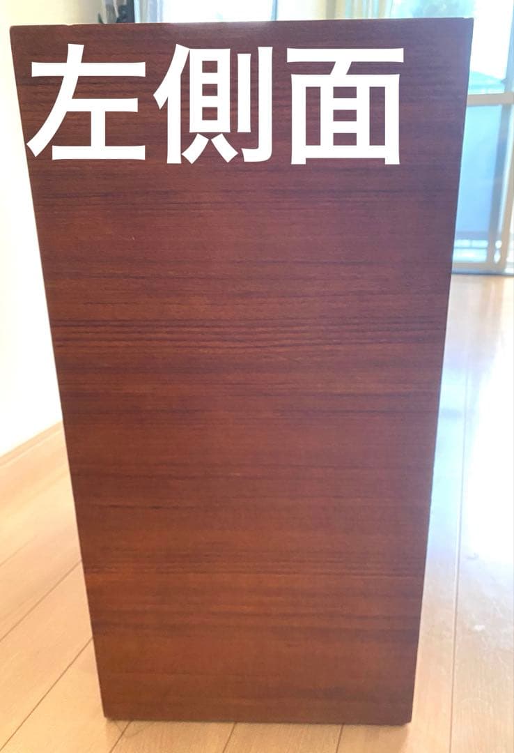 【葉☘】チーク製　ヴィンテージ　オープンシェルフ 可動棚付き