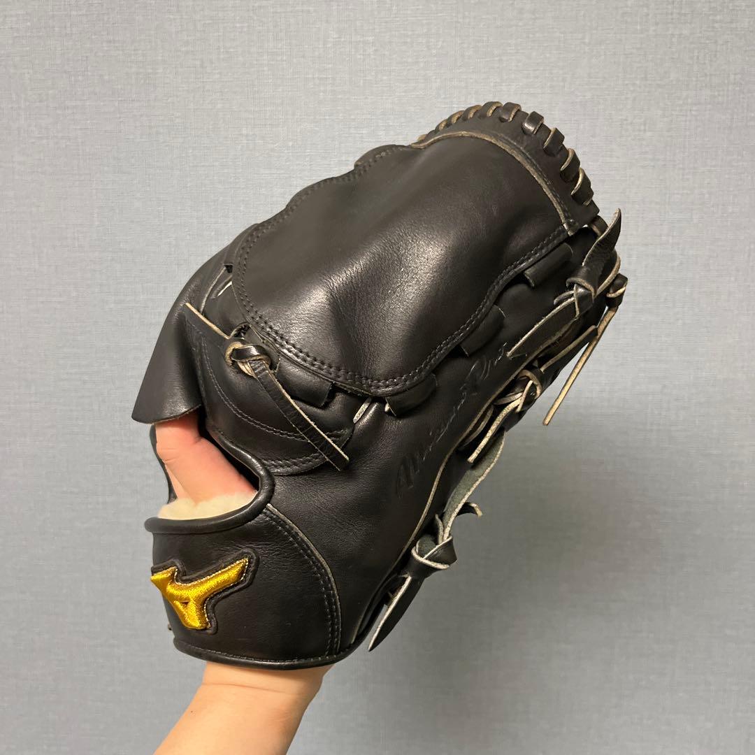 1106 ミズノプロ 波賀クラフティッド 美品 即戦力 硬式 投手用グローブ