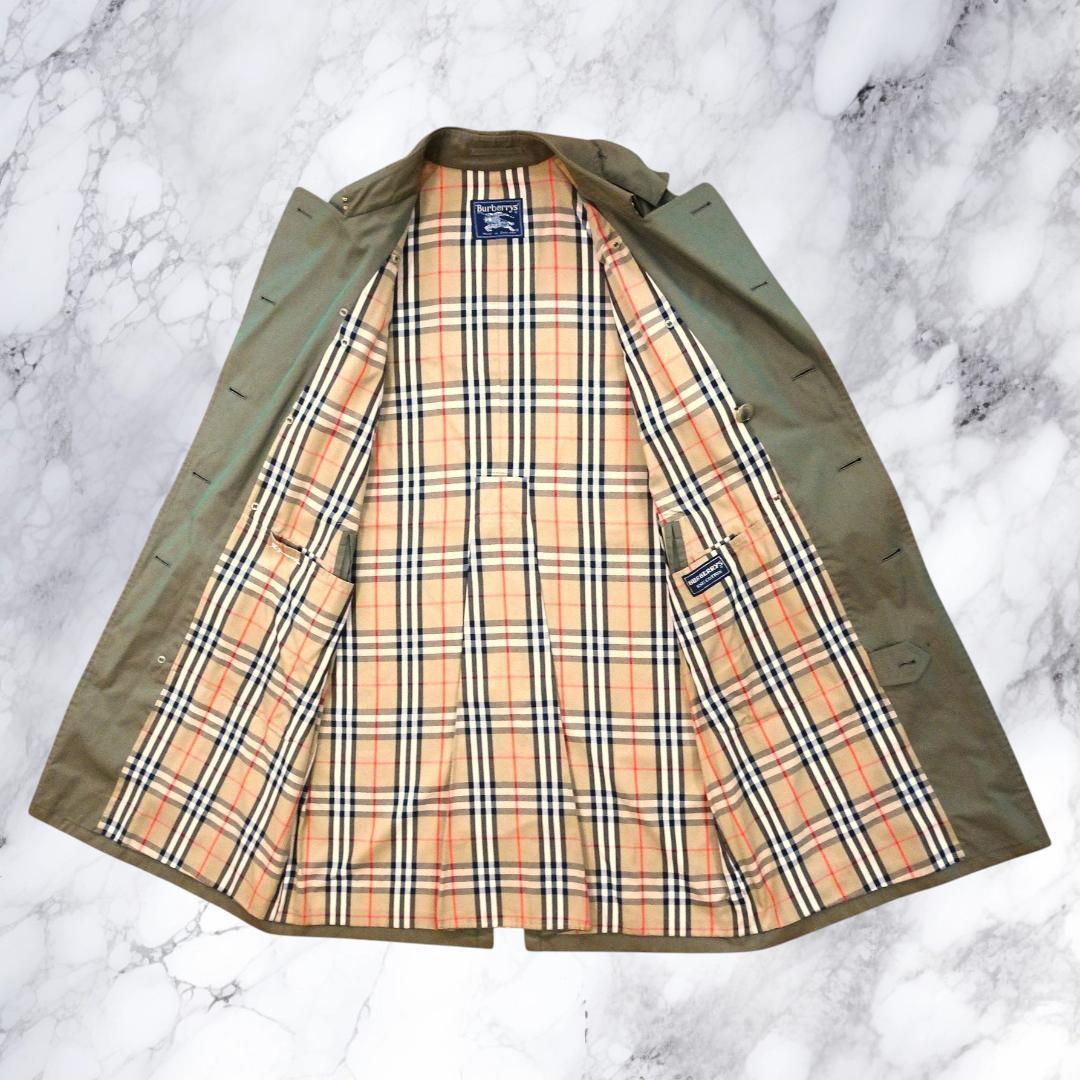 Burberrys' トレンチコート　ノバチェック　'80年代　ヴィンテージ