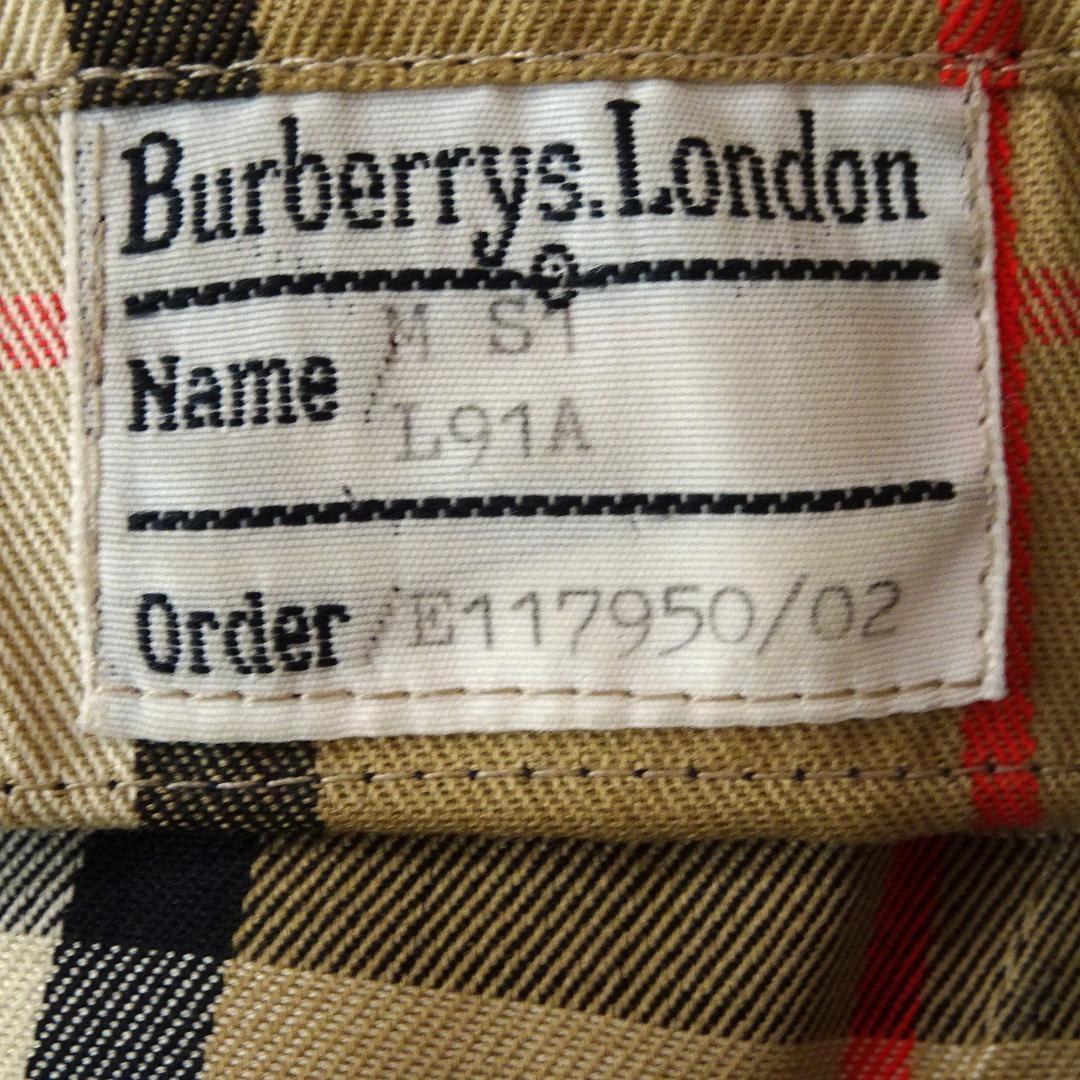 Burberrys' トレンチコート　ノバチェック　'80年代　ヴィンテージ