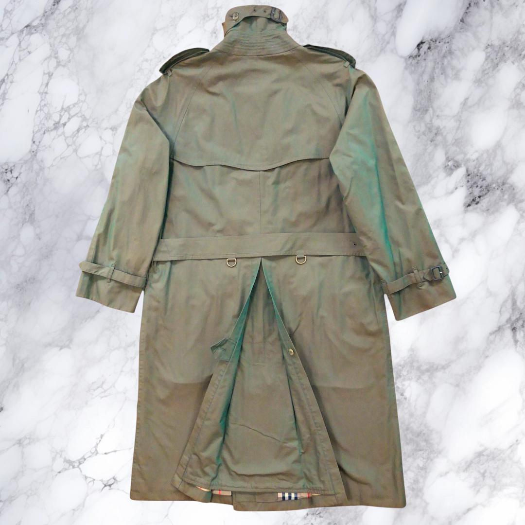 Burberrys' トレンチコート　ノバチェック　'80年代　ヴィンテージ