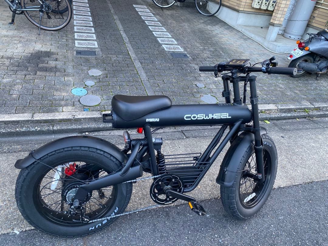 なぎCOSWHEEL MIRAICOMFORT電動アシスト自転車 ブラック