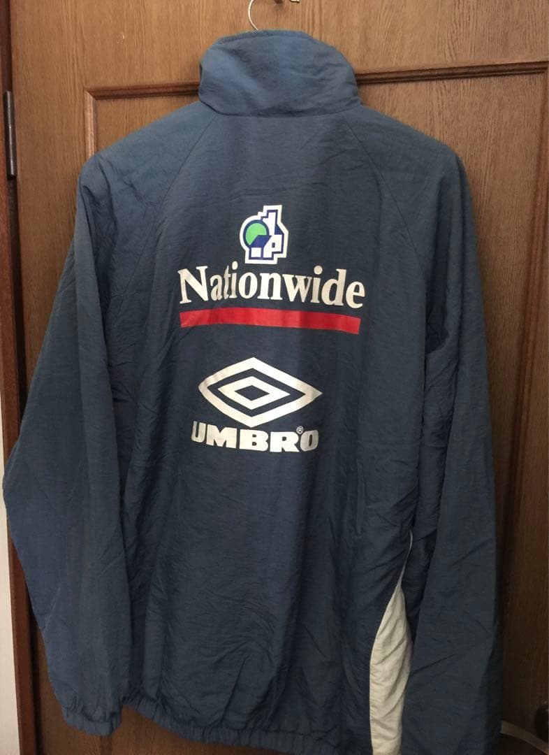 イングランド代表　アンブロ90’s希少Nationwide ジャケット
