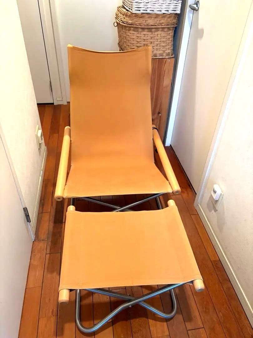 NychairX ニーチェアエックス オットマン セット　キャメル