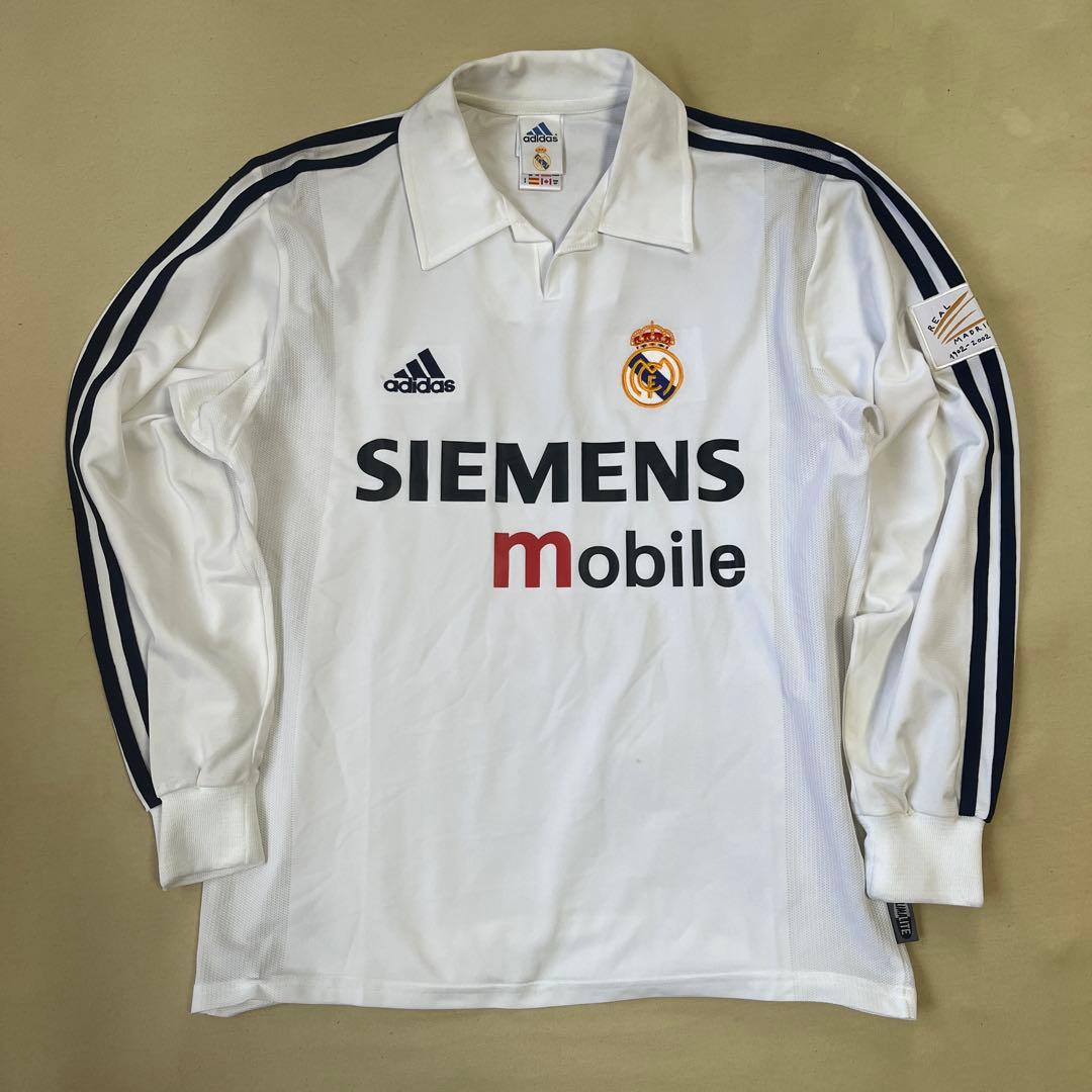 レアルマドリード 02/03 ユニフォーム 長袖 100周年記念 正規品