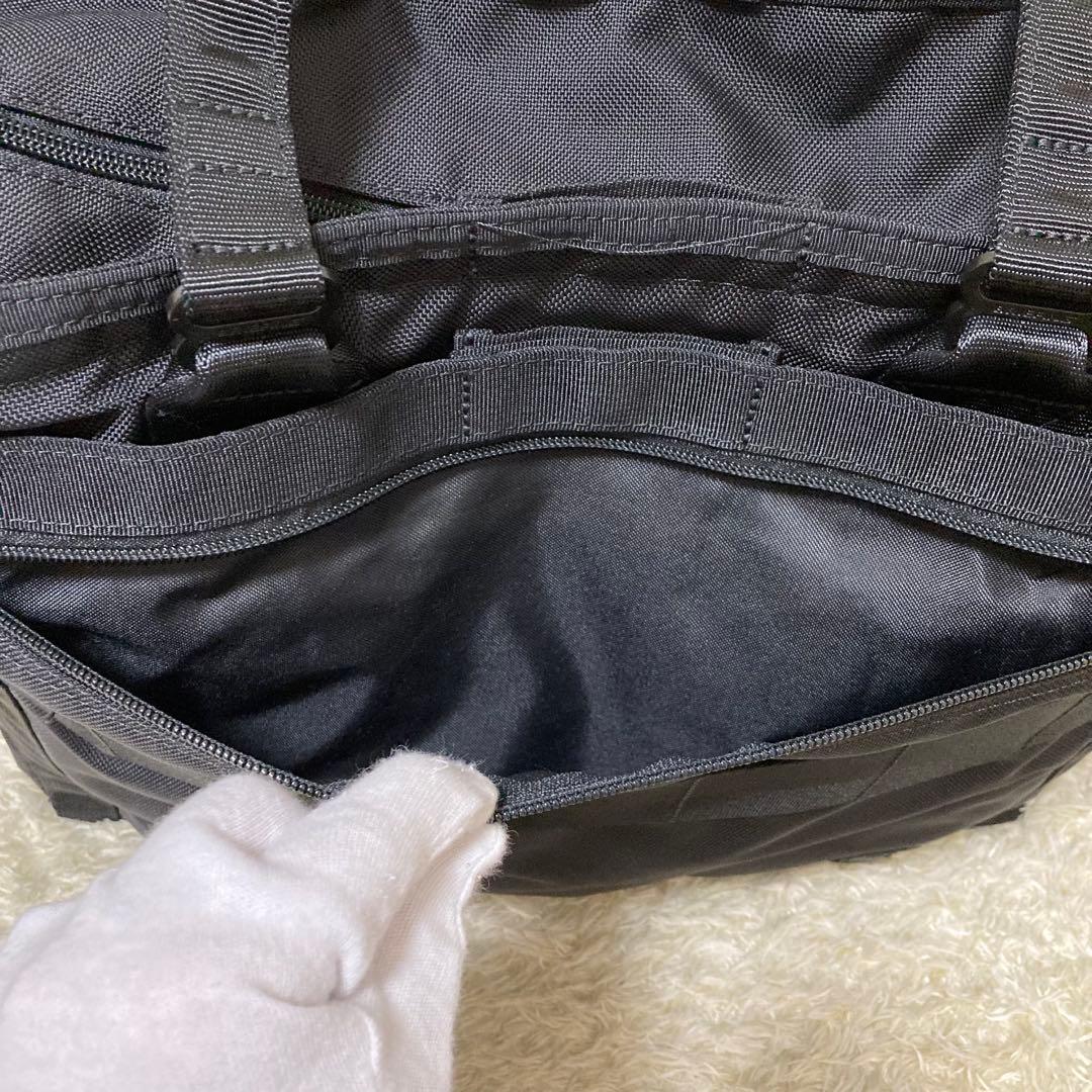 未使用級 ブリーフィング トートバッグ ユナイテッドアローズ別注 ブラック