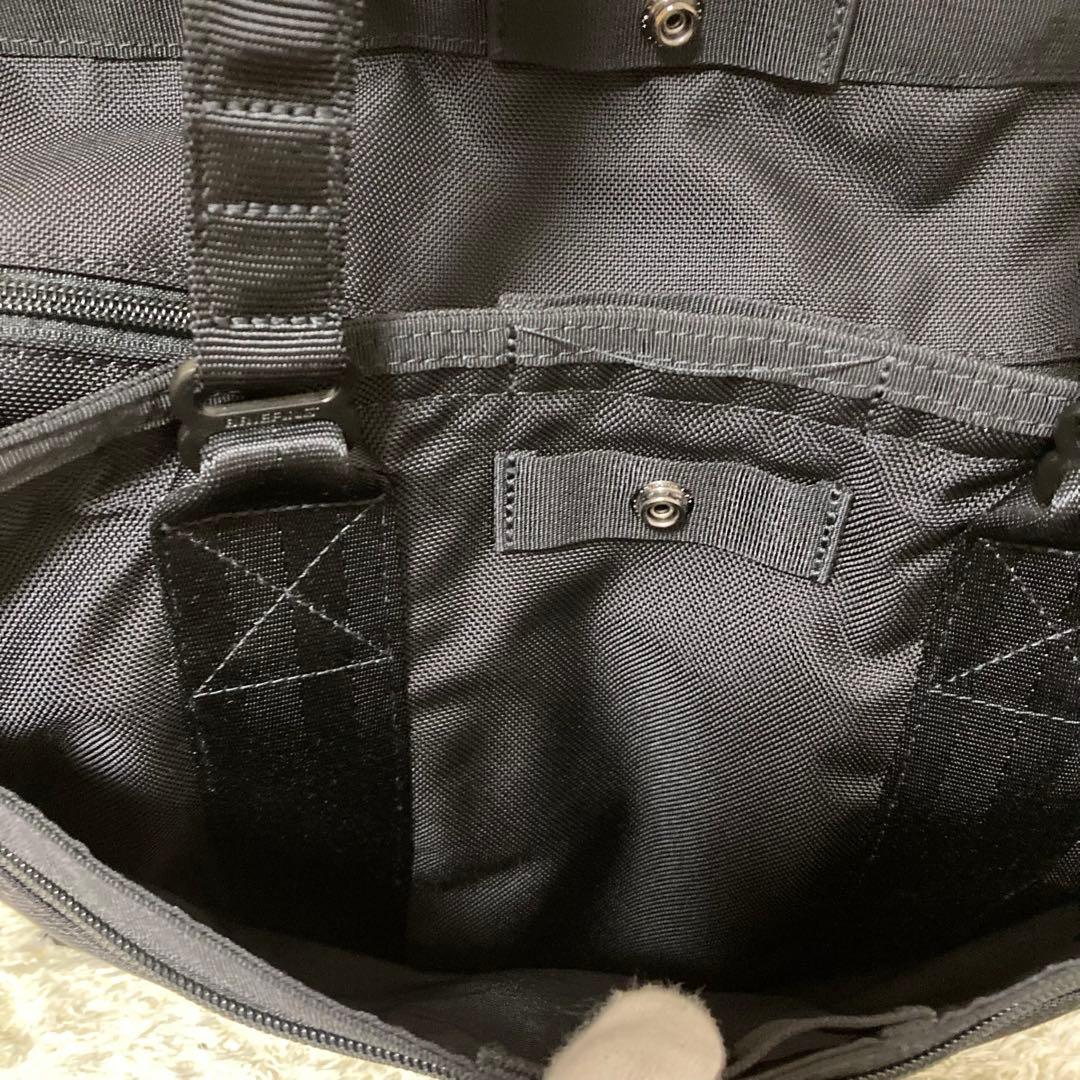 未使用級 ブリーフィング トートバッグ ユナイテッドアローズ別注 ブラック