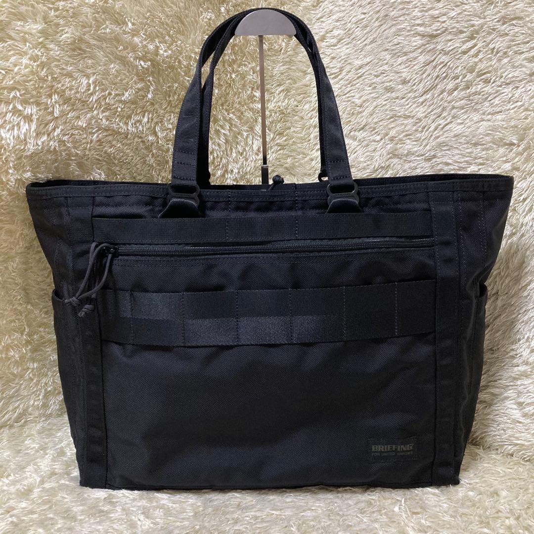 未使用級 ブリーフィング トートバッグ ユナイテッドアローズ別注 ブラック