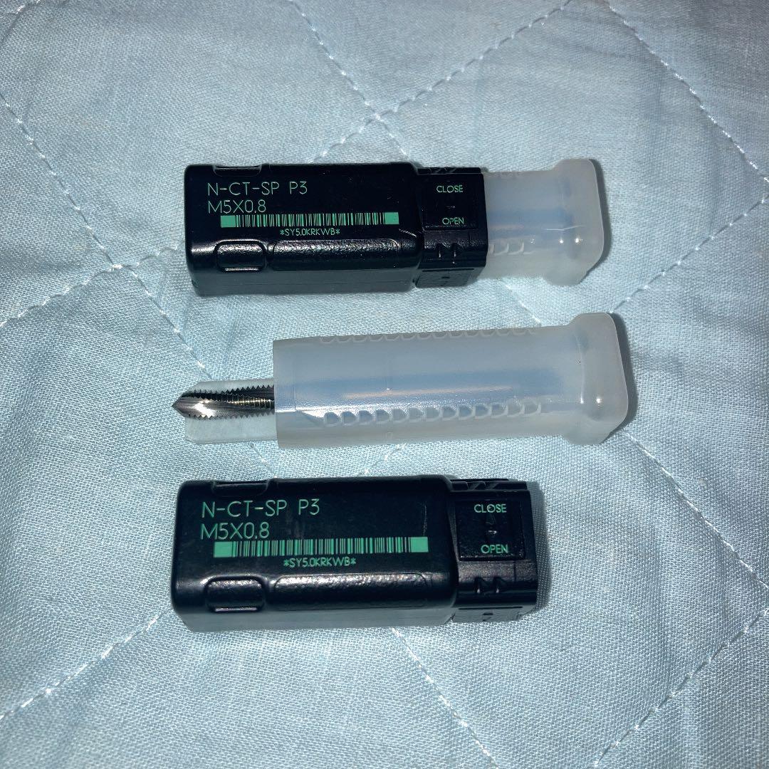 超硬スパイラルタップ　M5×0.8 2本