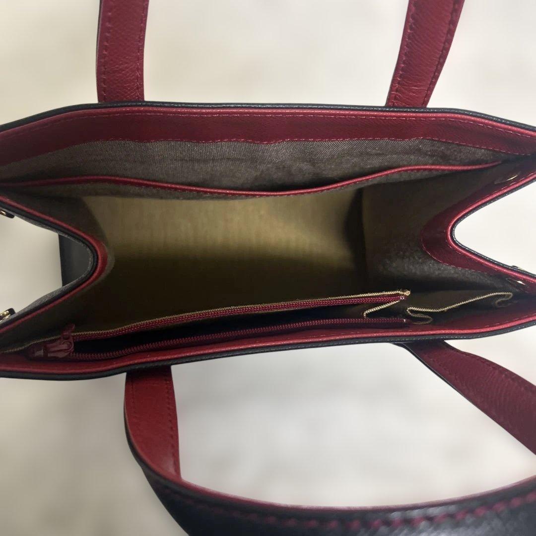 皇室御用達✨️大峽製鞄 ヨーロピアンカーフレザー トートバック スモール