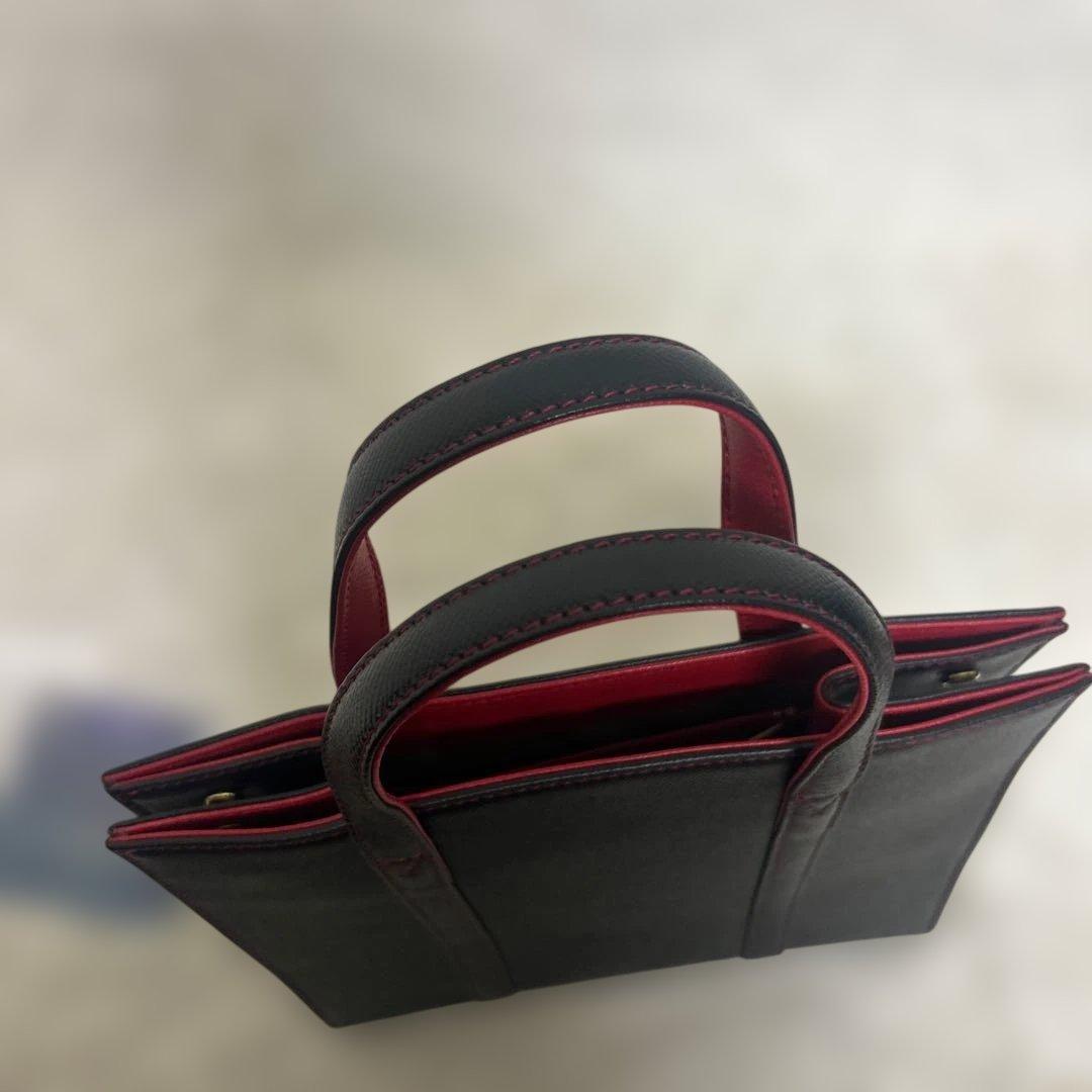 皇室御用達✨️大峽製鞄 ヨーロピアンカーフレザー トートバック スモール