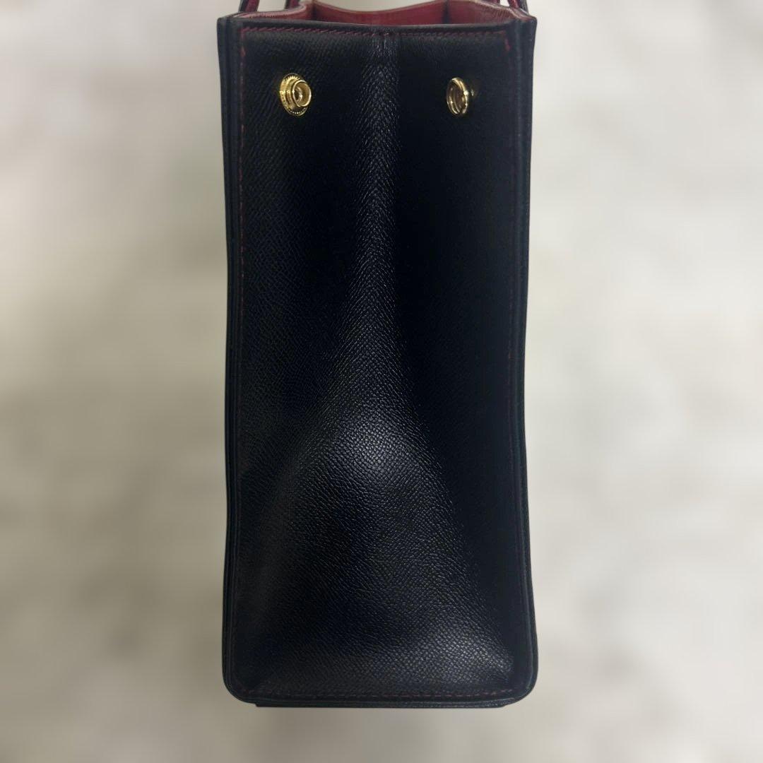 皇室御用達✨️大峽製鞄 ヨーロピアンカーフレザー トートバック スモール