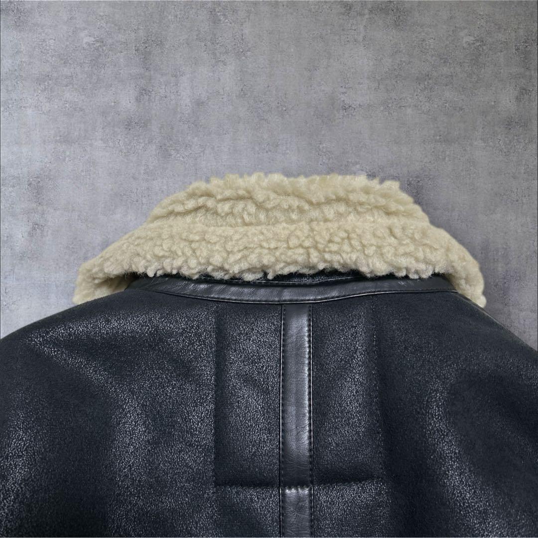 美品✨ALPHA INDUSTRIES B3 フェイクムートン フライト　ボア