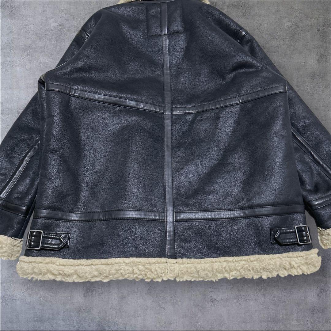 美品✨ALPHA INDUSTRIES B3 フェイクムートン フライト　ボア