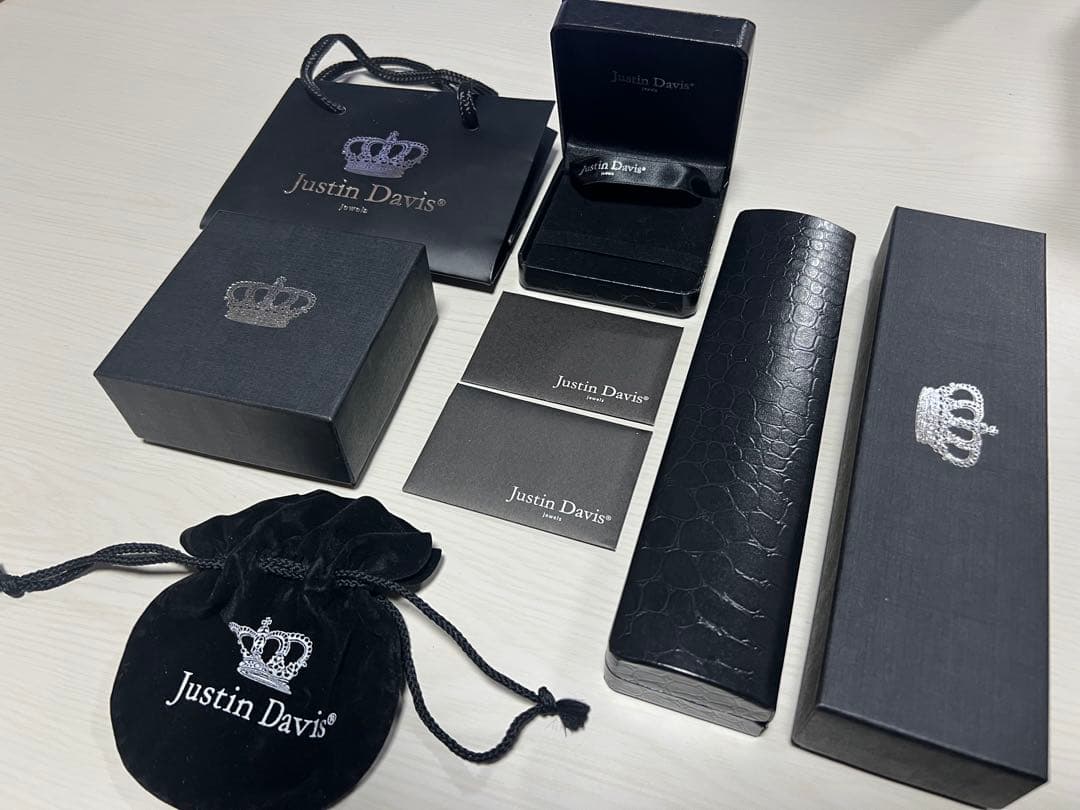 ジャスティンデイビス Justin Davis ネックレスセット ※バラ売り不可