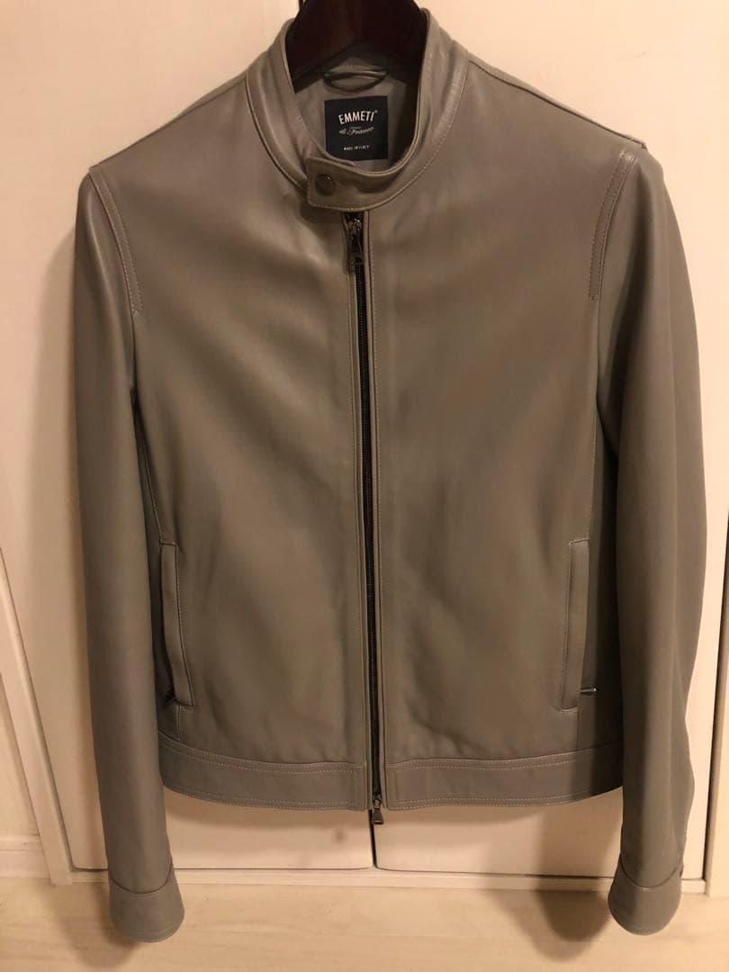 美品　EMMETI エンメティ シングルライダースGIAPPONE-078