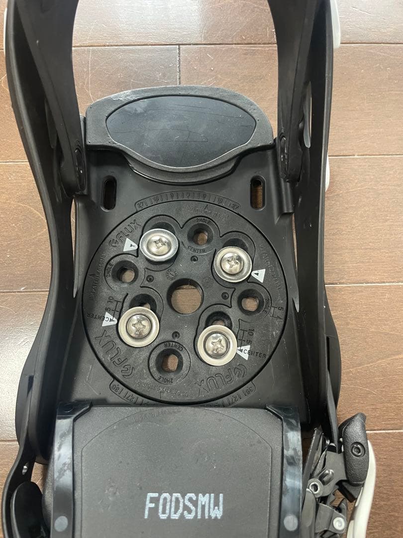 19-20 FLUX DS ビンディング ホワイト/ブラック　Mサイズ