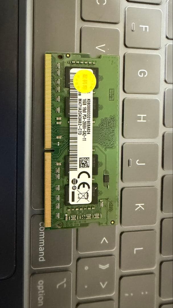 16GB DDR4 SO-DIMM メモリモジュール