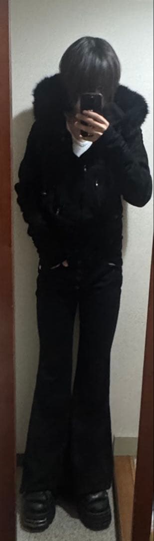 ファーパーカー　y2k archive グランジopiumお兄系V系　swag