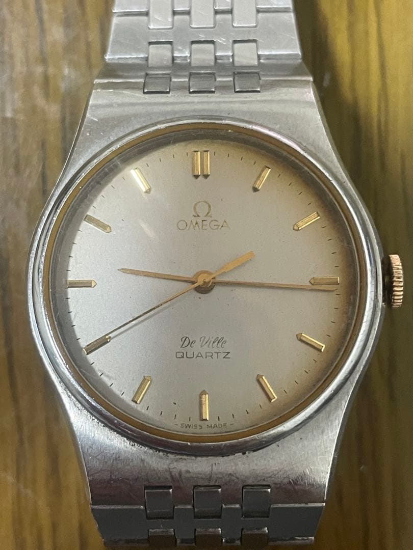OMEGA De Ville クォーツ 腕時計 ジャンク品
