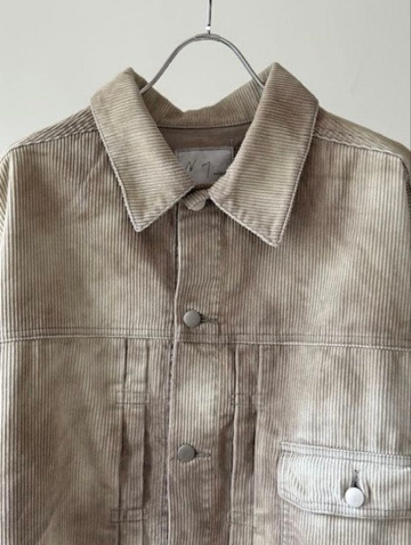 ジャケット・アウター CORDED VELVETEEN JACKET(GRAY) size3