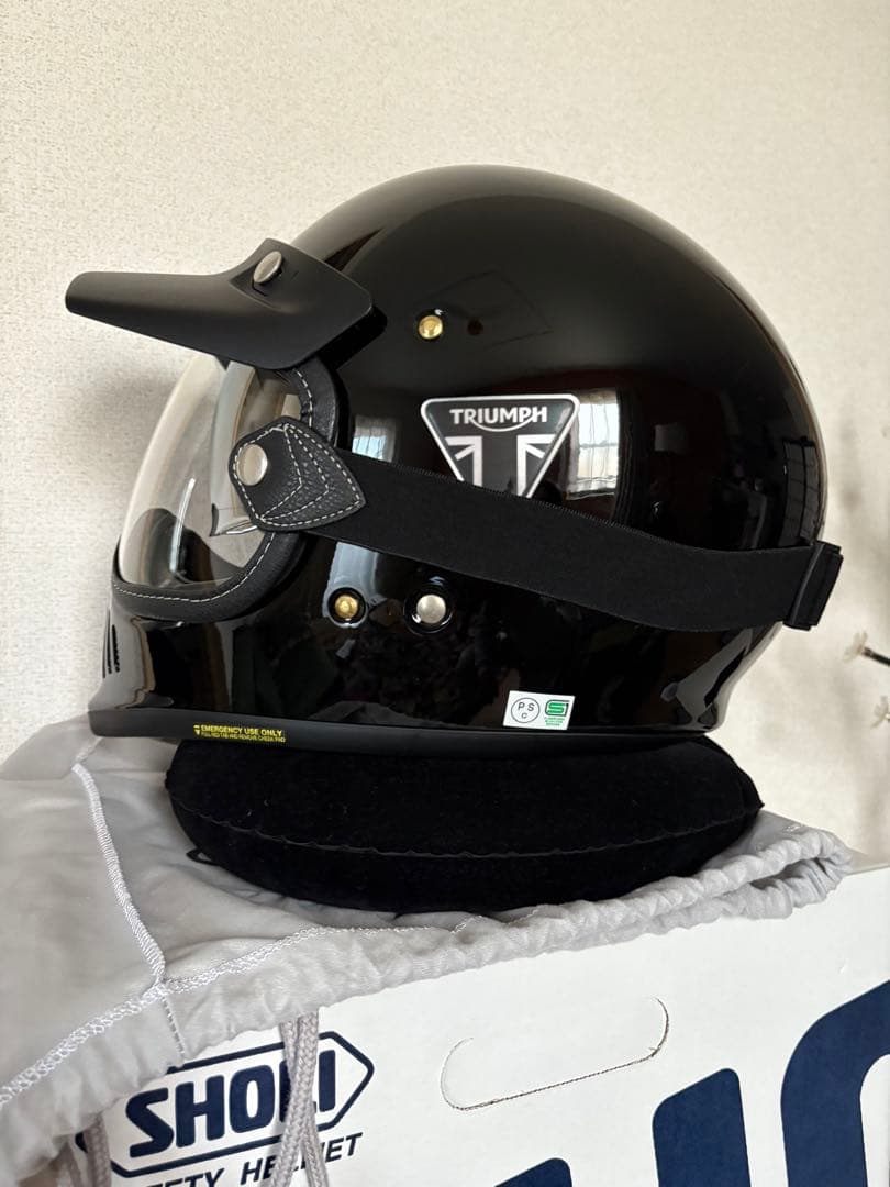 はる様 SHOEI EX-ZERO ブラック トライアンフ