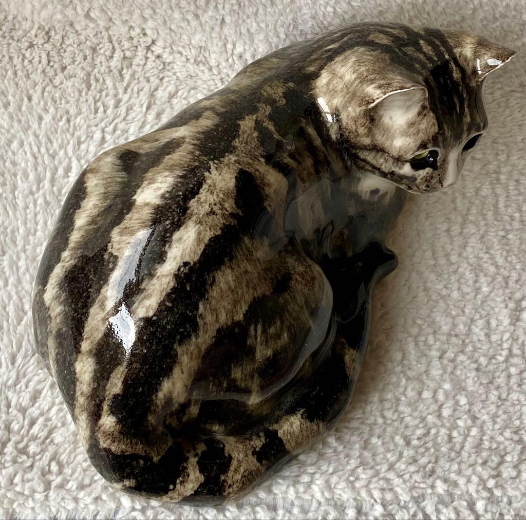 サイズ5 ウィンスタンレイキャット ケンジントンキャット 黄緑色の瞳 キジトラ猫