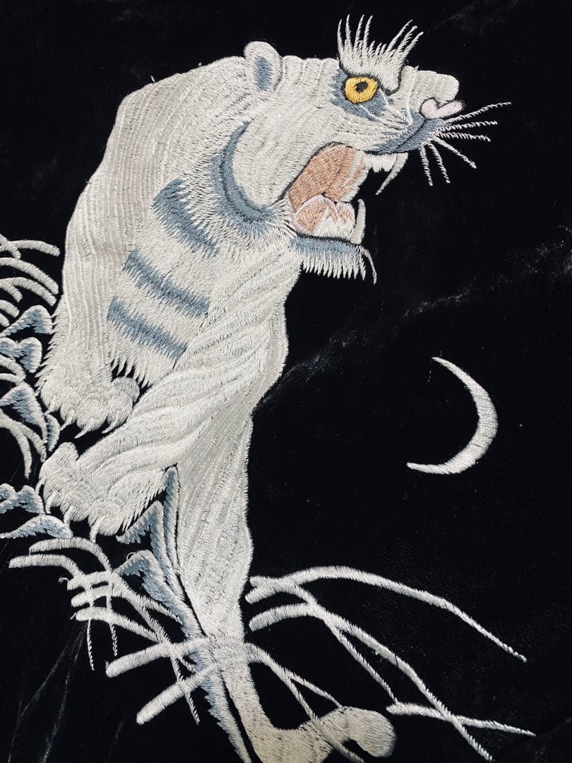 SCO JOHNBULL 日本 美品 スカジャン Unisex 別珍 レーヨン