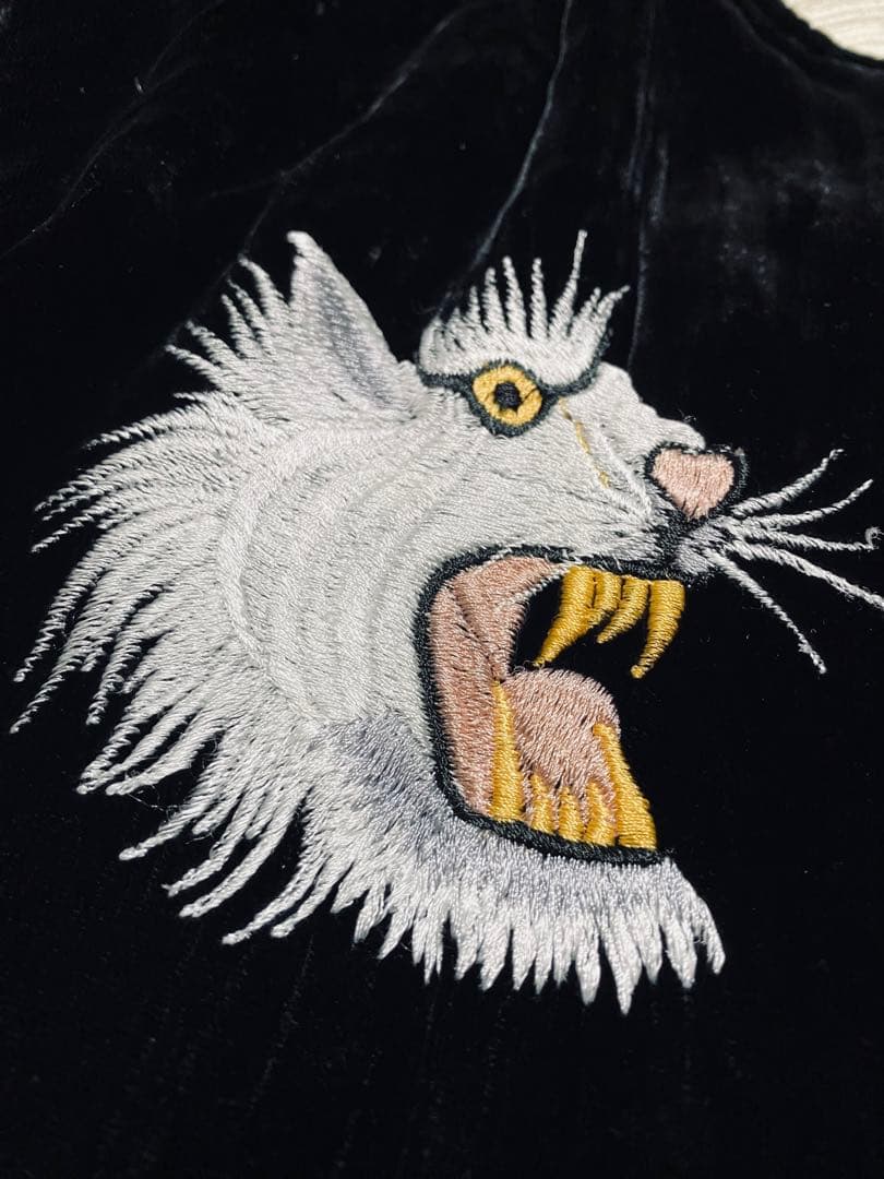 SCO JOHNBULL 日本 美品 スカジャン Unisex 別珍 レーヨン