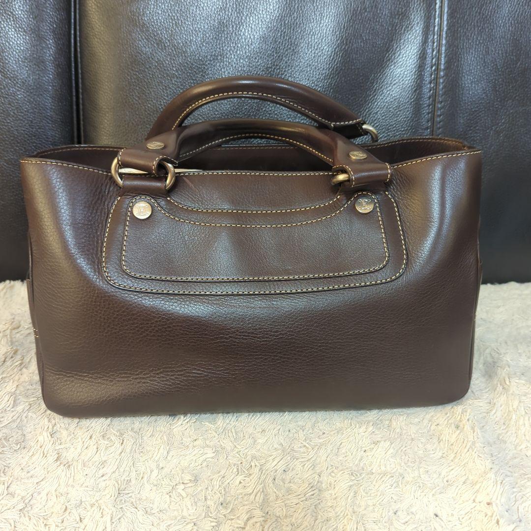 セリーヌブギーバッグ ブラウン美品